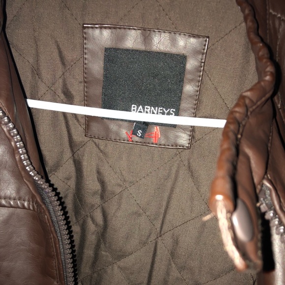 Barneys New York Jackets & Coats Leather Jacket Poshmark 